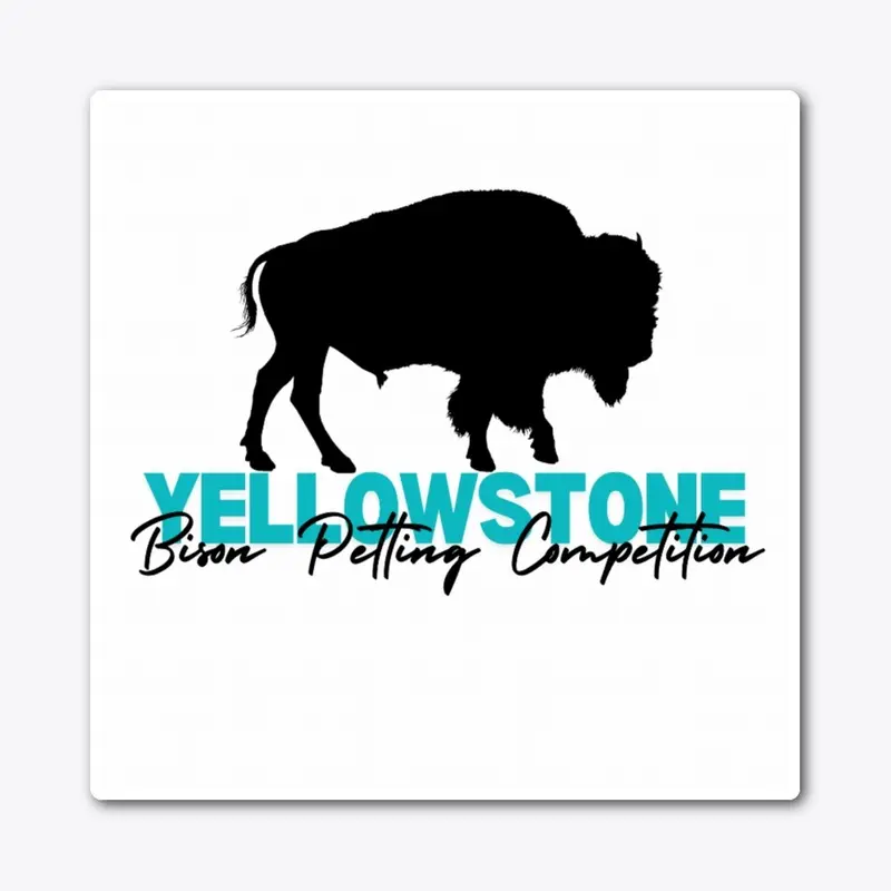 Yellowstone Bison Petting